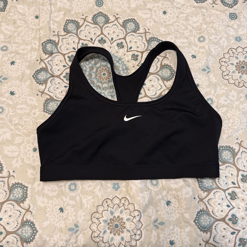 Nike Women's Black Racerback Sports Bra